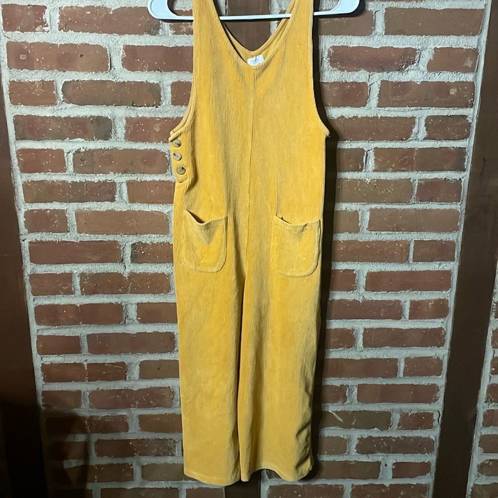 Yellow Kids Jumpsuit